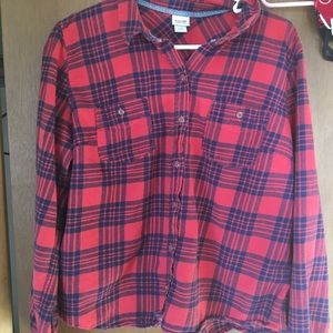 Flannel shirt by Mossimo.